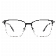 Wholesale Basis Style for Men Square Metal Frame Double Color Trendy Optical Frames