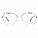  New Arrival Vision Glasses Bicolor Metal Plating for Ladies and Women Full Rim Optical Frames