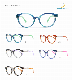 Fancy Fashion Combinated Acetate with Metal Foil Decorate Frames