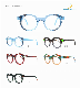 Women Geometric Fashion Acetate Lamination Eyeglasses Frames