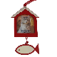  Custom Fashion Creative Cartoon Christmas House Photo Frame