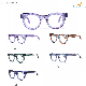  Fashion Italy Design Spectacles Eyewear Cellulose Acetate Eyeglass Optical Frame