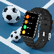  Factory Supply IP67 Waterproof Silicone Bluetooth Wristband Smart Watch with motor for Vibration