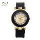  Fashion Women Diamond Inlaid Silicone Quartz Student Watch in Stock