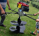  Big Power 196cc Earth Auger Hole Digger Ground Drill Ahoyador 4-Cycle 6.5HP Loncin Engined