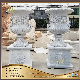  Large Decorative Hand Carved White Marble Flower Planter