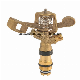 Brass Controllable Angle Impact Sprinklers with 3/4 Male Thread