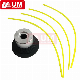  Um High Repurchase Professional Type Nylon Grass Trimmer Head Spare Parts