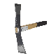 Best Quality Two Way Pickaxe with Carbon Steel Heat-Treated Hardwood Handle