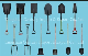 Steel Shovel Garden Spade Farm Tools Hand Shovel