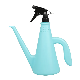  1 Gallon Plastic Plating Water Can Best Quality New Design Water Pot Custom Shape Blue Watering Can for Home Garden (SH-0101)