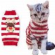  Cat Sweater Christmas Santa Claus Pet Cat Winter Knitwear Warm Clothes