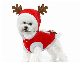  Dog Costume Christmas, Pet Dog Hoodie Coat Clothes, Reindeer Apparel, Winter Pet Clothing for Christmas Party Puppy Christmas Costume Esg12466