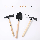  Wooden Handle Kids Garden Kit Tool Hand Tool Garden Tools for Gardening
