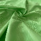  Green Peach Skin Polyester Embossed Dyed Fabric Home Textile for Bed Sheet