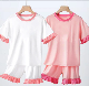 Super Soft Bamboo Pajamas Set Kids Girls Sleepwear Set Lightweight