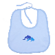 Newest Design Embroidered Knit Pattern Baby Infant Bibs