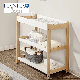  Boori 2 in 1 Baby Wood Diaper Changing Table with Wheels