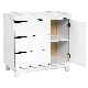  Europe Wooden Baby Changing Table with 3 Drawers