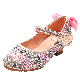 Princess Girls Shoes Sequins Carnival Crystal Sandals Latin Heel Elegant Shoes Ballerinas Ceremonial Summer Dance Shoes Kids Pump Shoes Esg14033