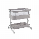  Wholesale Baby Crib Bed Newborn Foldable Travel Bedside Crib Breathable Soft Cradle with Mattress