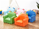  Leather Kids Nursery Sofa, Modern Home Cartoon Sofa, Living Room Baby Sofa, Children Furniture Playground Sofa, Preschool and Kindergarten Day Care Center Sofa