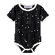  100% Natural Cotton Plain Cute Organic Cotton Infant Romper Organic Baby Clothing