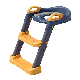 Foldable Plastic Potty Training Seat Baby Toilet Seat with Anti-Slip Pads