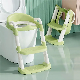 Folding Design Baby Potty Chair Adjustable Potty Training Seat with Step Stool