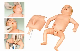  Medical Advanced Nursing Baby Manikin for Training Slv-0605