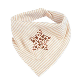  Organic Cotton Microfiber Baby Bandana Bibs OEM for New Born Infant Bibs