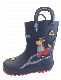  Cute Fire Truck Giraffe Kids Rubber Rain Boots