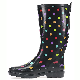  Waterproof Custom Printing Work Boots for Adult Warm Neoprene Rain Boots