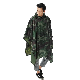 Military Camouflage Polyester Poncho, Army Poncho Raincoat Poncho manufacturer
