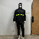  Hi Vis Raincoat PVC Raincoat Polyester Rain Suit PU Rain Wear Guangzhou