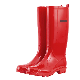 PVC Women′ S Fashion Boots 2021 Trending Knee-Length Rain Boots Women