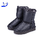  Children Snow Boots 100% Genuine Leather Ankle Boots Warm Waterproof Winter Boots