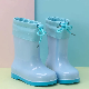  Hot Sale Kids Rain Shoes Cartoon Anti-Slip Rubbe Rain Boots