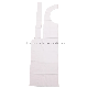  Disposable Waterproof White PE Plastic Aprons for Kitchen Use