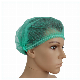  Double Elastic Pleated Cap Disposable PP Single Elastic Bar / Mob Cap
