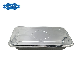 Durable Rectangular Aluminum Foil Food Container with Board Lid