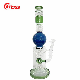 Wholesale 17" Blue Ball Glass Smoking Pipe