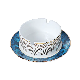  Luxury Porcelain Bone China Ashtray for The Hotel Lobby and Bar