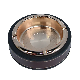  Round Metal Ashtray for Cigarette Cigar Portable Home Office Patio Tabletop Countertop Ash Tray Durable Fancy Outside Decor Hotel Restaurant Bar