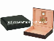 Black Veneer Matt Cigar Box (P10)