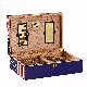  Cedar Glossy Wooden Cigar Box Custom Packaging Luxury Box with Us Flag NDMCG-04