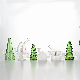  New Christmas Glow-in-The-Dark Christmas Tree Crystal Ball Little House Christmas Gift Glycerin Hand Blown Smoking Glass Water Pipe Wholesale