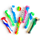  Silicone Nectar Collector with 14mm Steel Nail Silicone DAB Rig DAB Straw