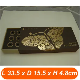  Butterfly Embossing Tea Brown Gift Box Match Drawing Style