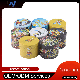  Custom Logo Colorful Zinc Alloy Wooden Smoke Grinder Smoking Grinder Metal Grinder Herb Tobacco Grinder